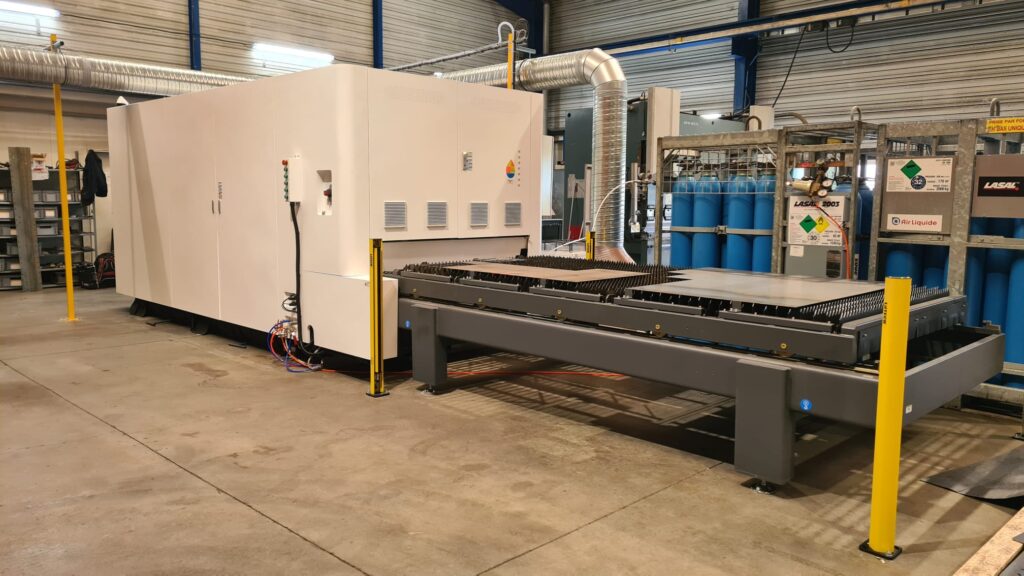 découpe laser fibre acier et inox 85150 les achards