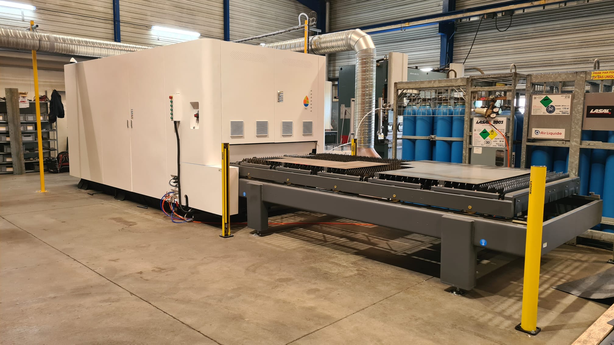 découpe laser fibre acier et inox 85150 les achards